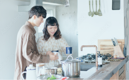 大好きな二人で暮らす