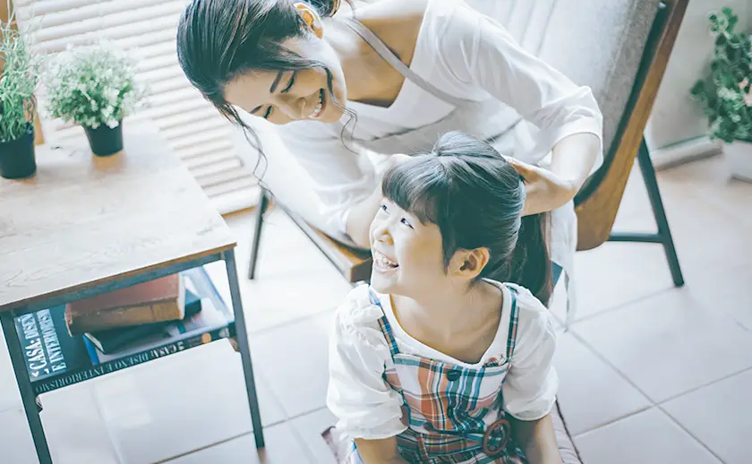 大好きな親子で暮らす